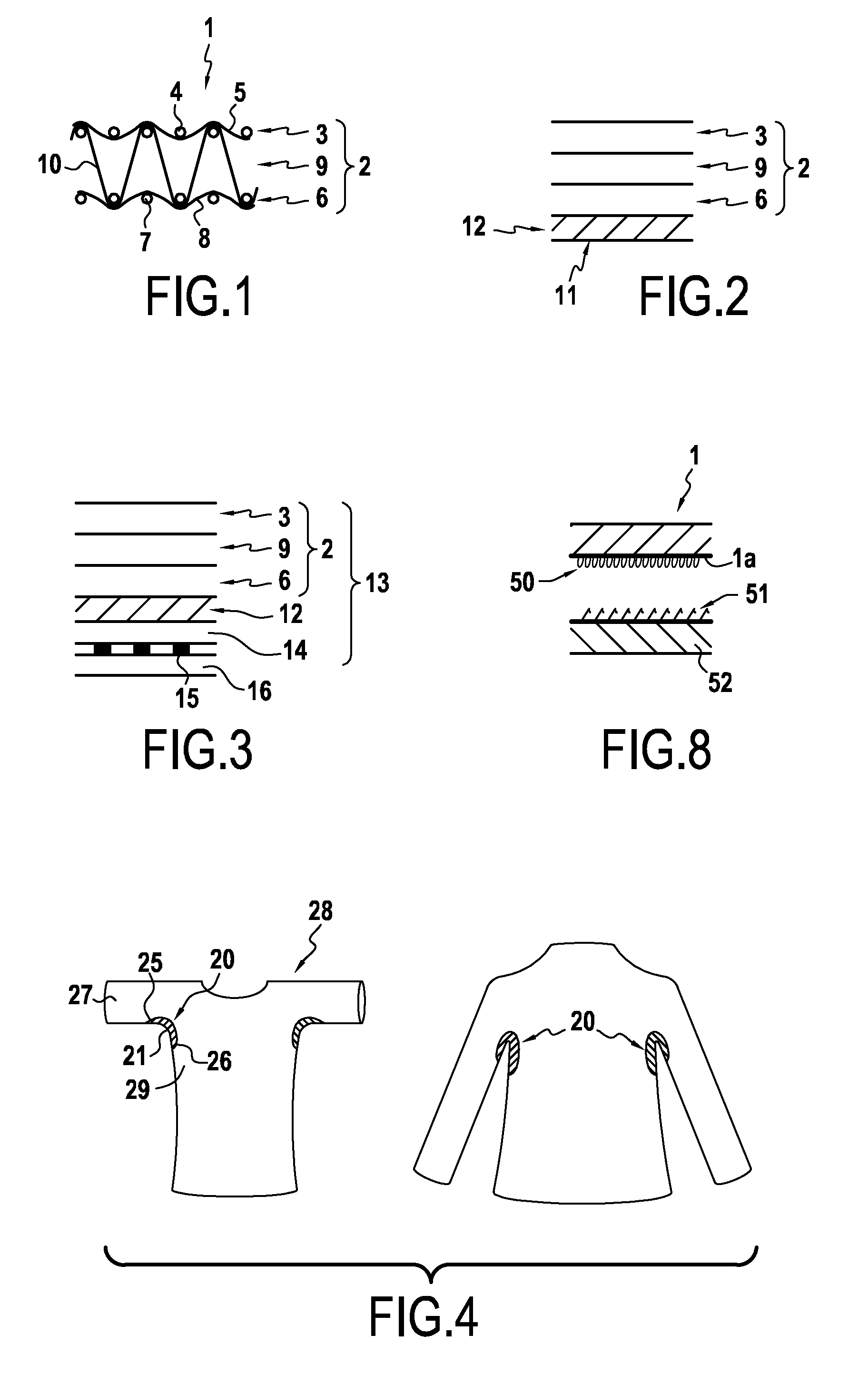 Protective patch providing protection against the transfer of bodily secretions