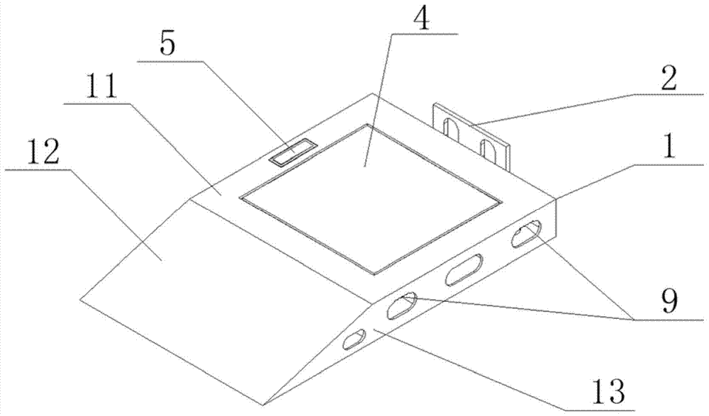 A kind of automobile deviation frequency test device and automobile deviation frequency test method