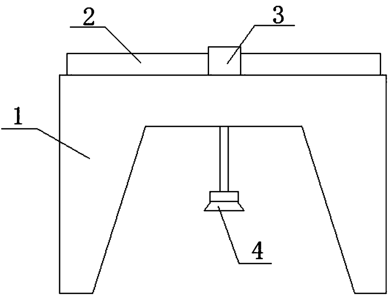 Intelligent device for rapid port loading and unloading and work method of intelligent device