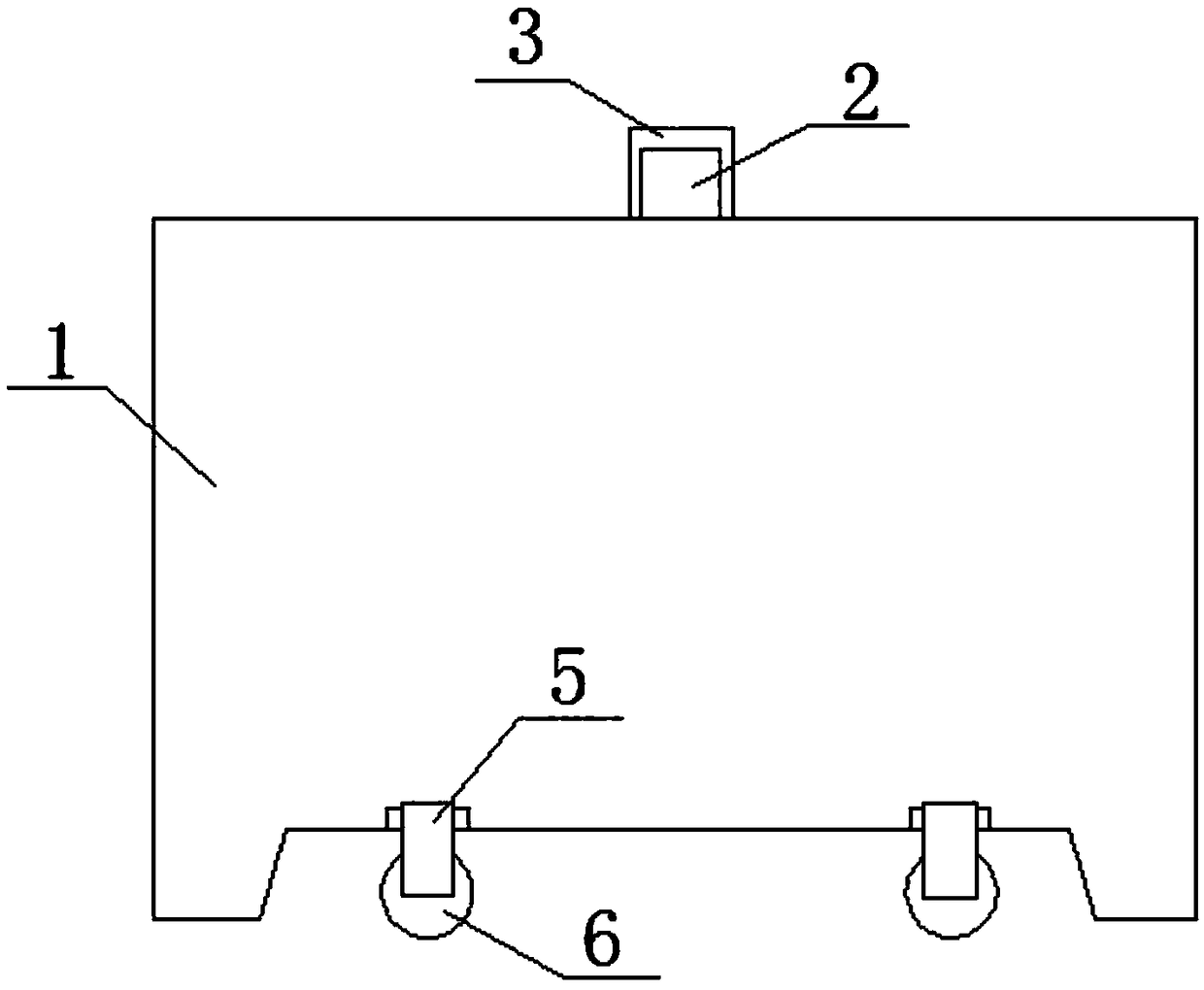 Intelligent device for rapid port loading and unloading and work method of intelligent device