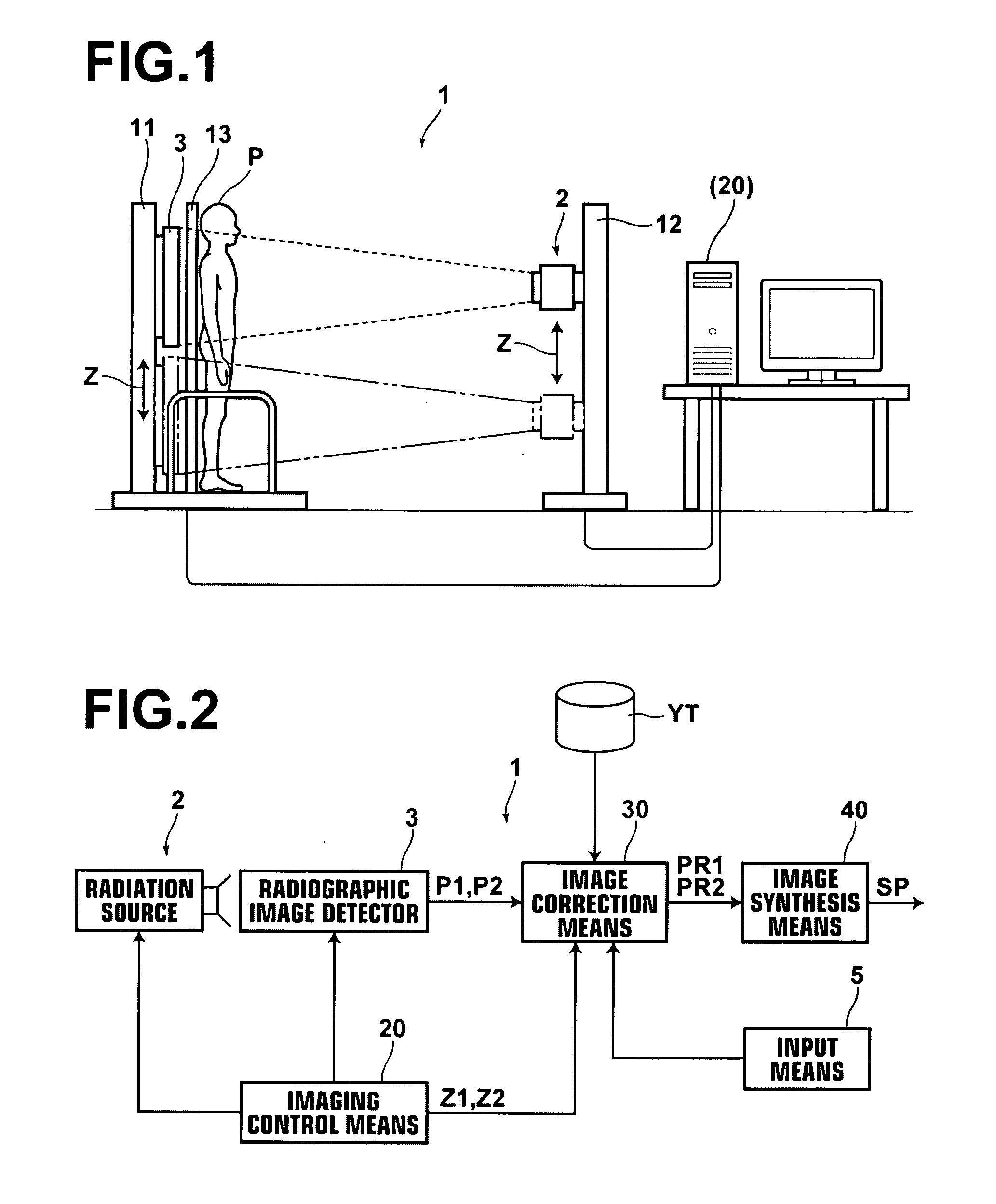 Radiographic image detection apparaus