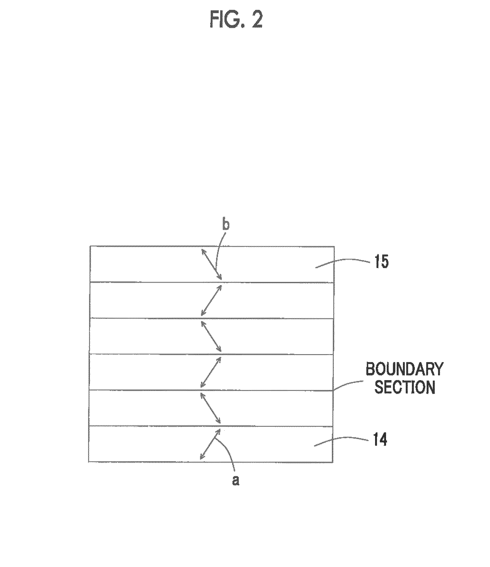 Stereoscopic image display device, method for manufacturing same, method for reducing boundary variation, stereoscopic image display system, and patterned phase difference plate