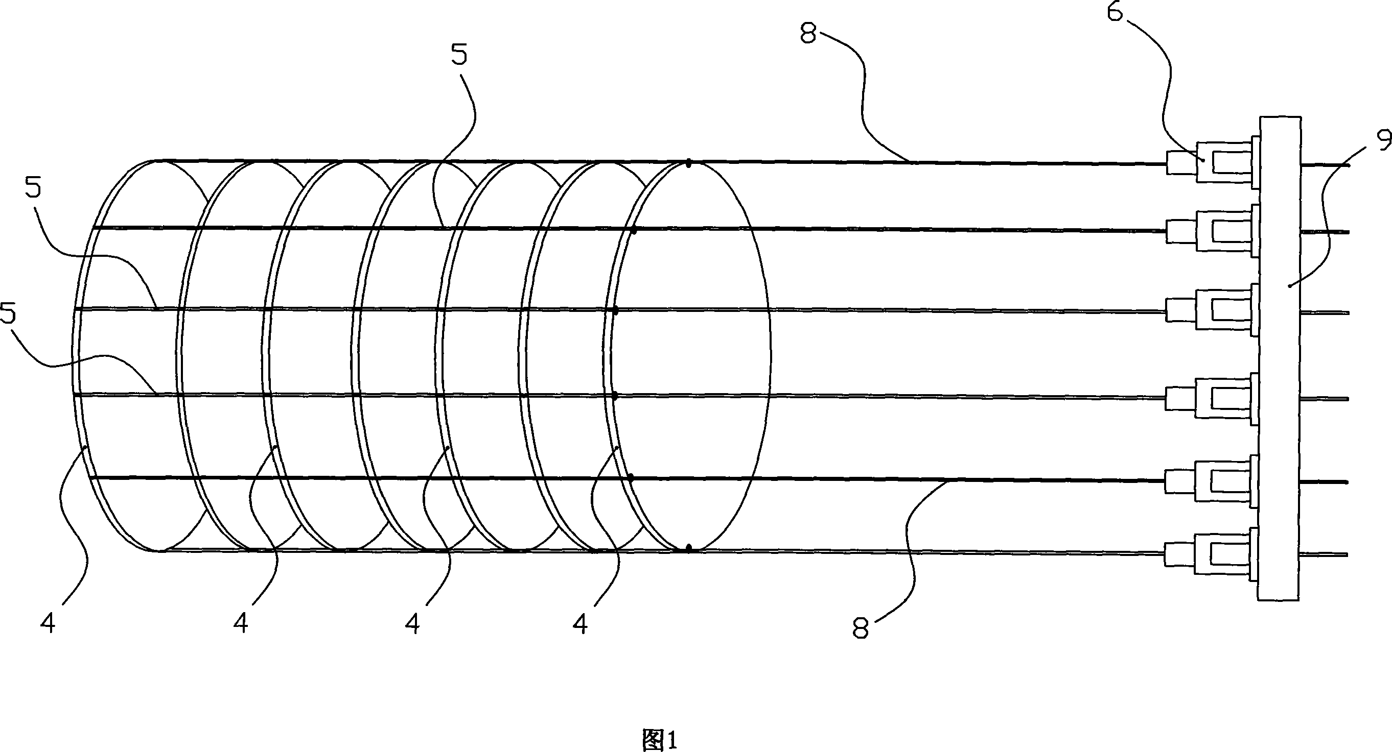 Inclined shaft sliding mode structure and inclined shaft pull-crawling construction process