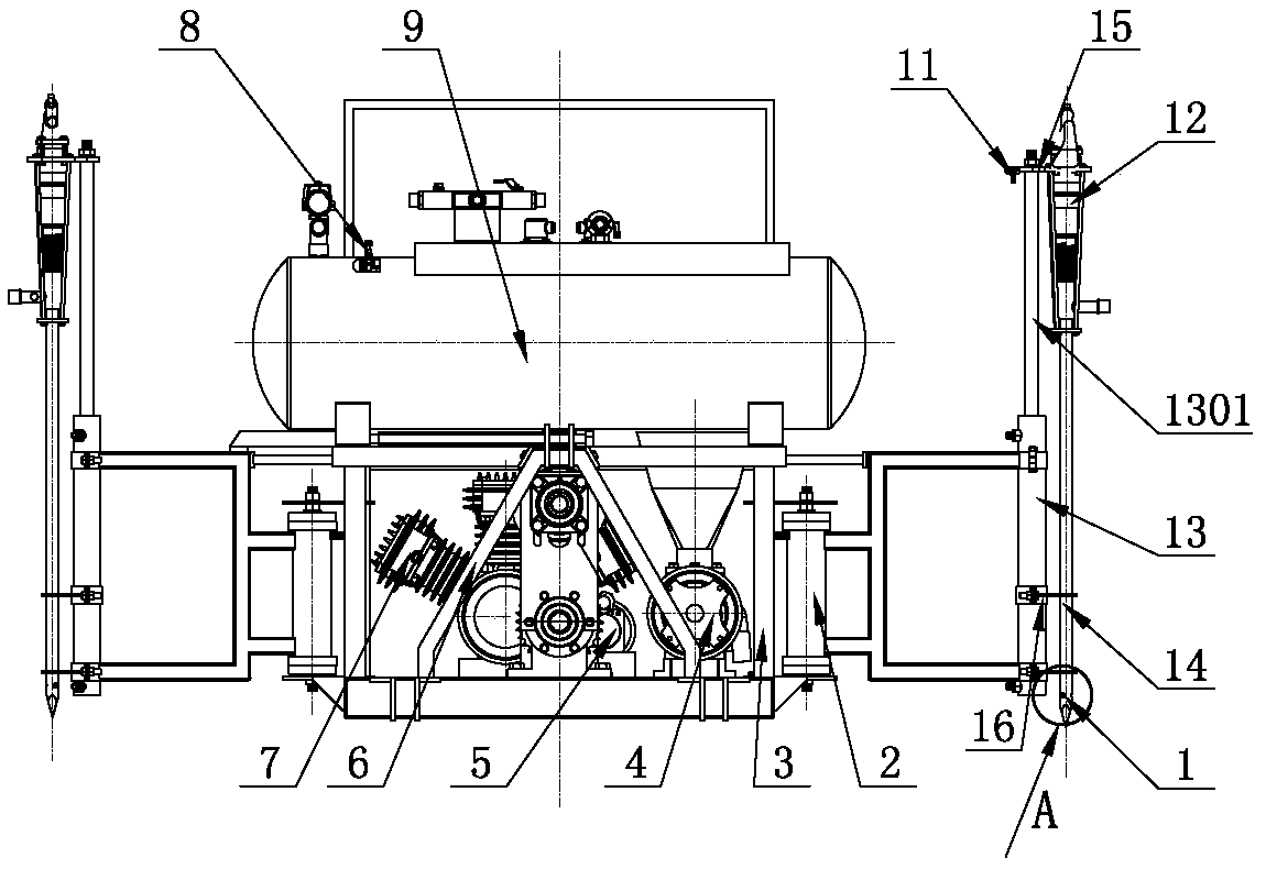 Control method and system of fertilizer injection machine