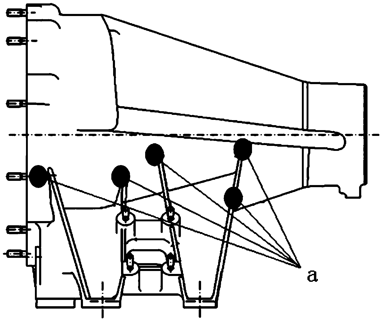 Method for gaining service life of helicopter drive system component