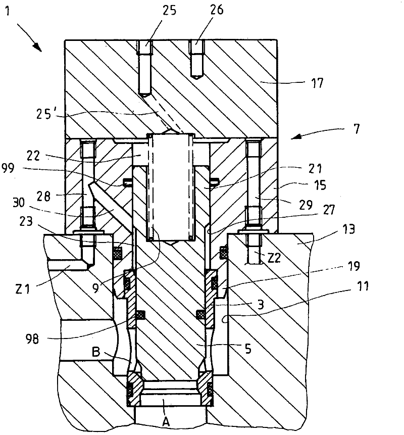 Valve and assembly method