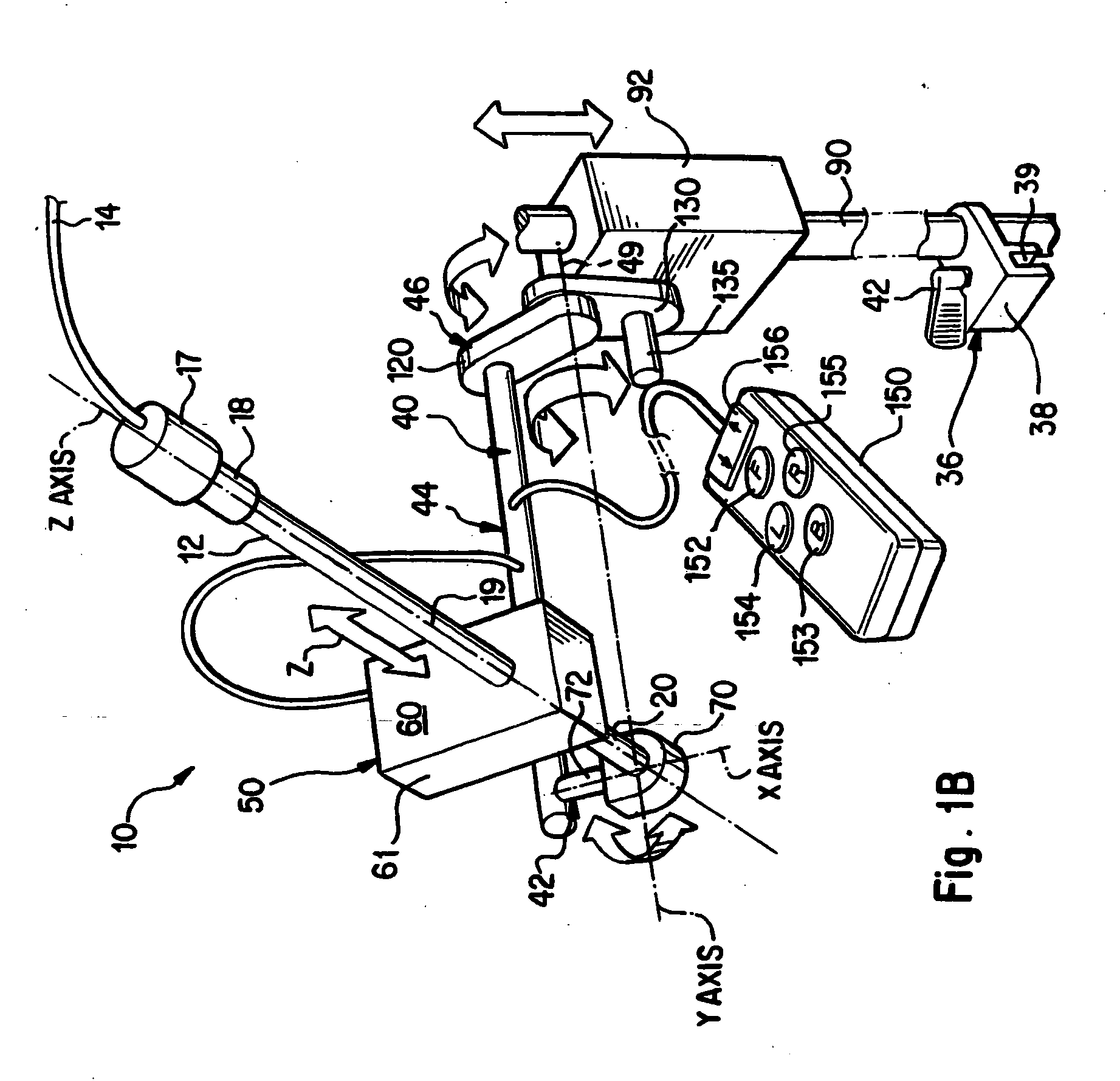 Apparatus for positioning a medical instrument