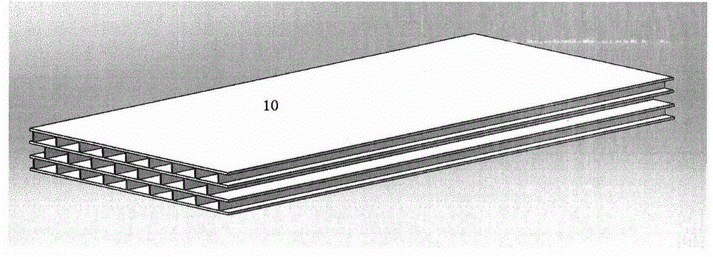 Multilayer composite grid sound barrier and application of multilayer composite grid sound barrier