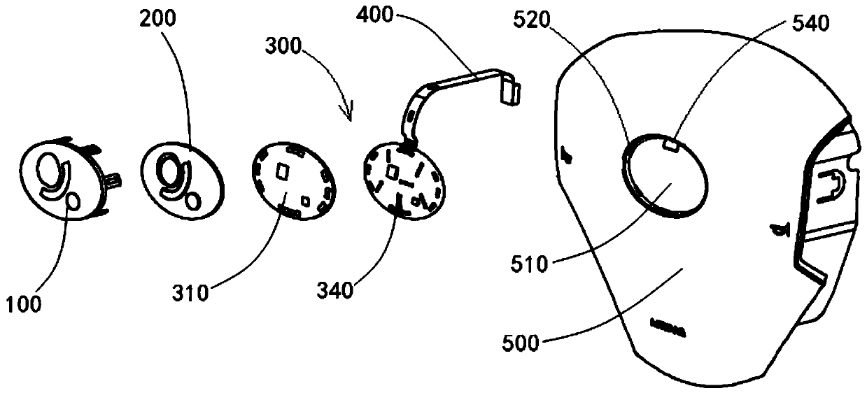 Light-emitting logo assembly for automobile