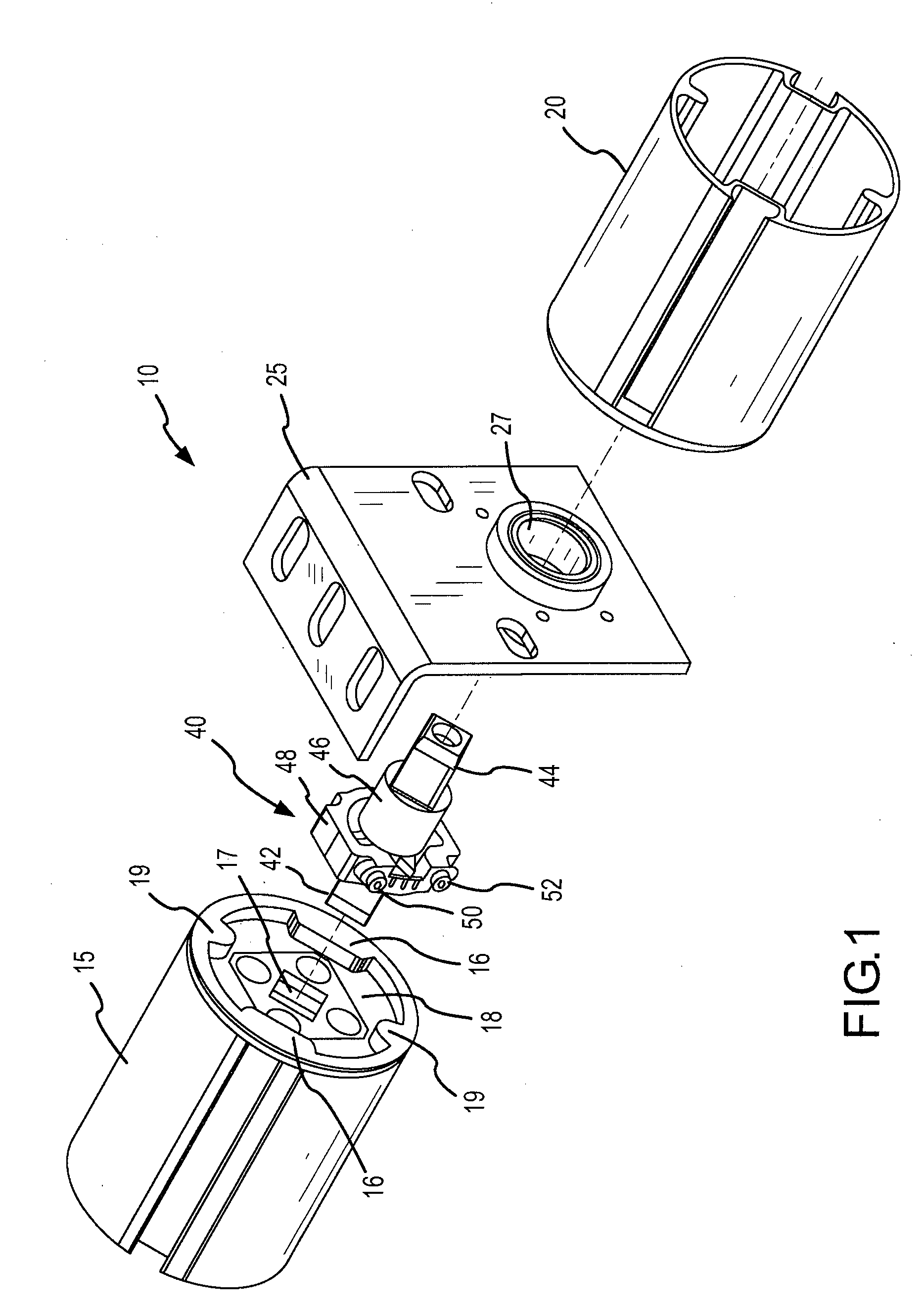 System and method for an adjustable connector