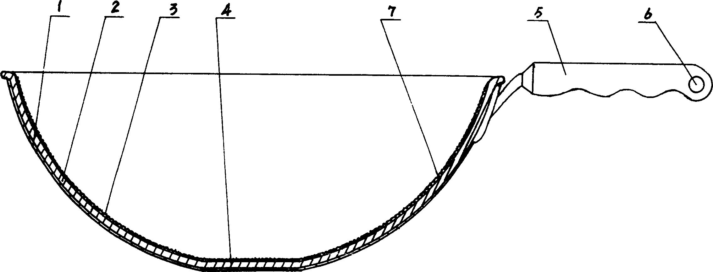 Quick-heating fume-free pan used in sauteing food and making method thereof