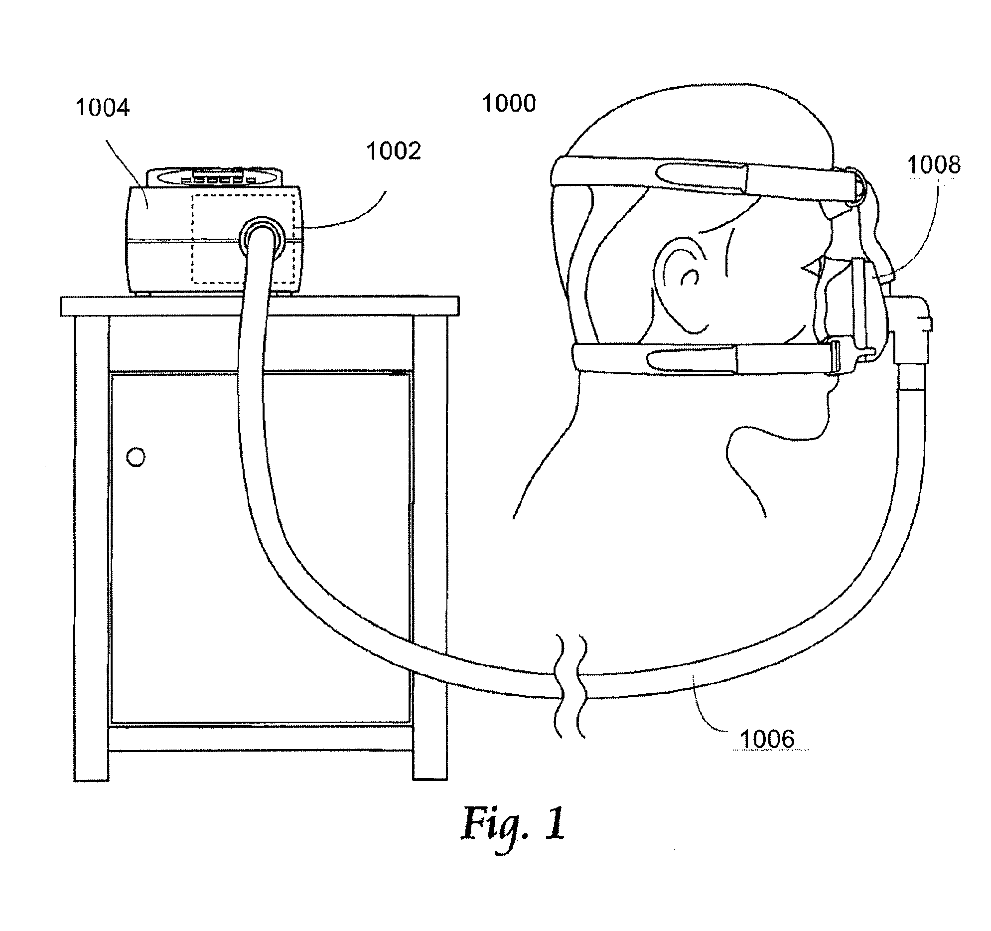 Position control devices and methods for use with positive airway pressure systems