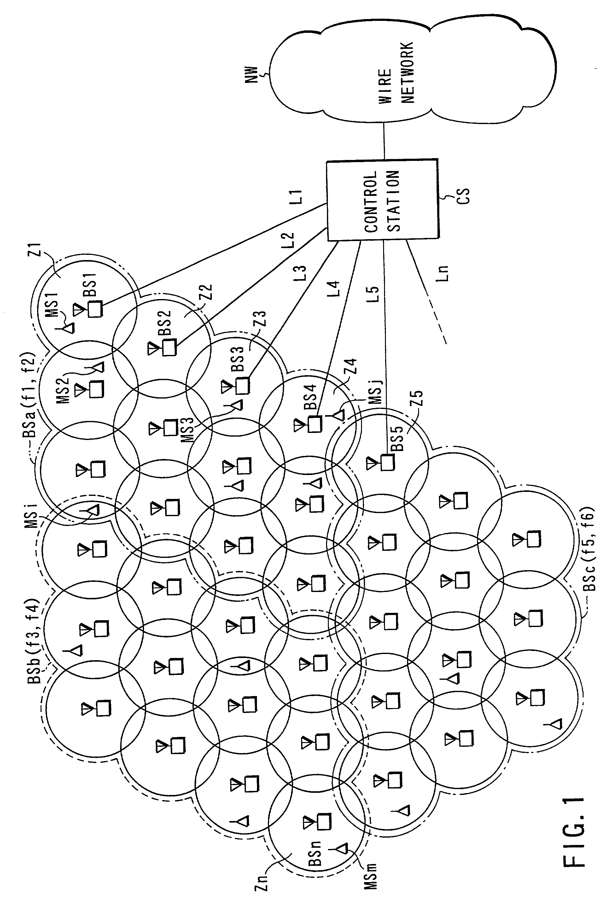 Cellular radio system allowing mobile station to perform communication through base station to which mobile station is connected over CDMA radio channel, and base station apparatus and mobile station apparatus which are used for cellular radio system