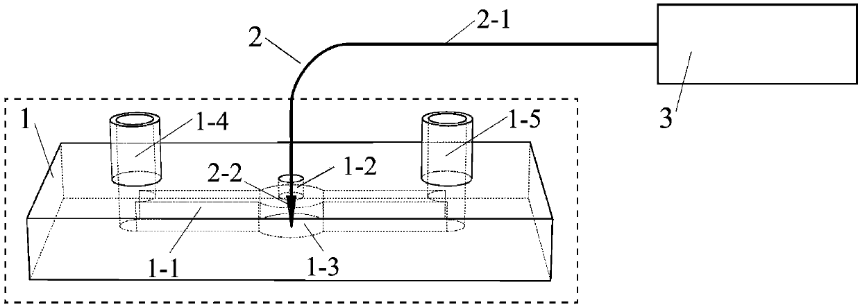 Microfluidic biological detection system and method