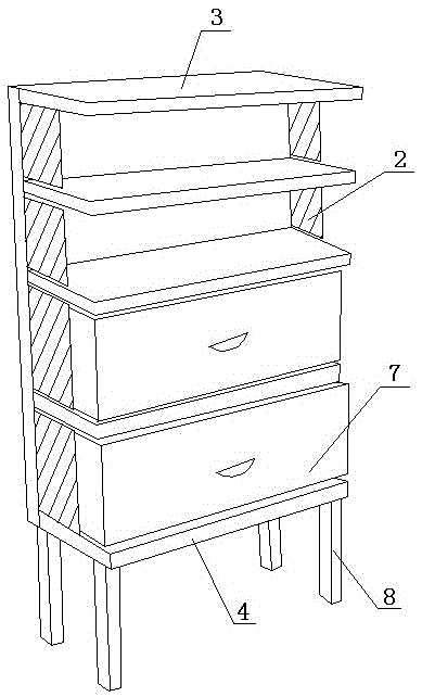 multifunctional children's bed