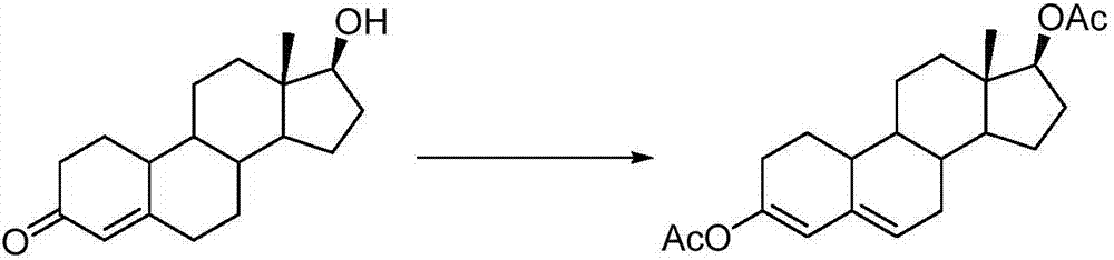 Preparation method for 3,5-estradiene-3,17beta-diacetate