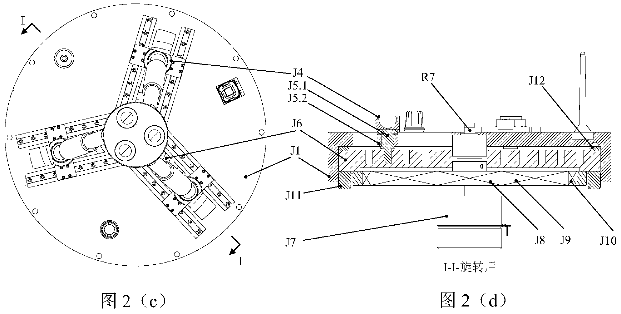 Flexible self-adaptive supporting robot and method