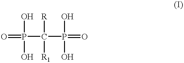 Diphosphonic acid salts for the treatment of osteoporosis