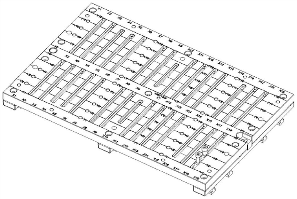 System and method for simultaneously machining non-standard parts based on numerical control machining center