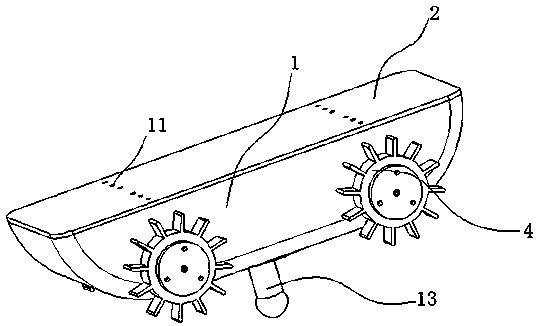 SMA-driven inspection four-wheel-drive vehicle