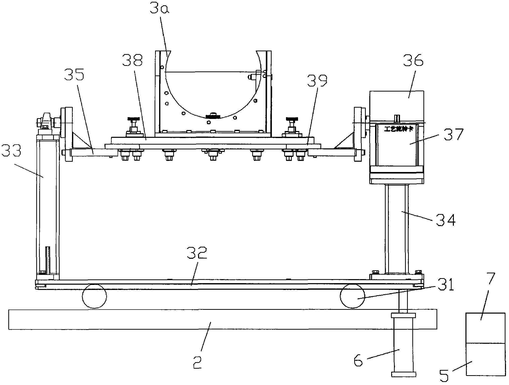 Forklift transmission assembling line