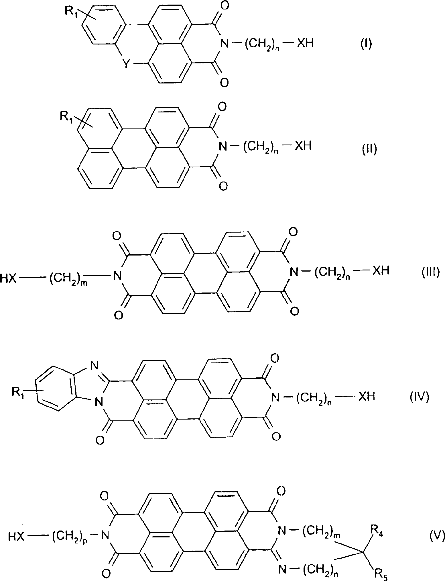 Thermoplastic fluorescent pigment