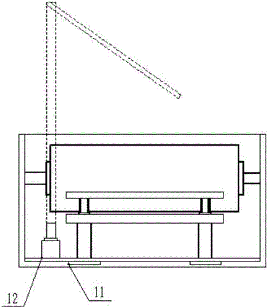 Vehicle ABS brake test bench capable of carrying out multiple tests