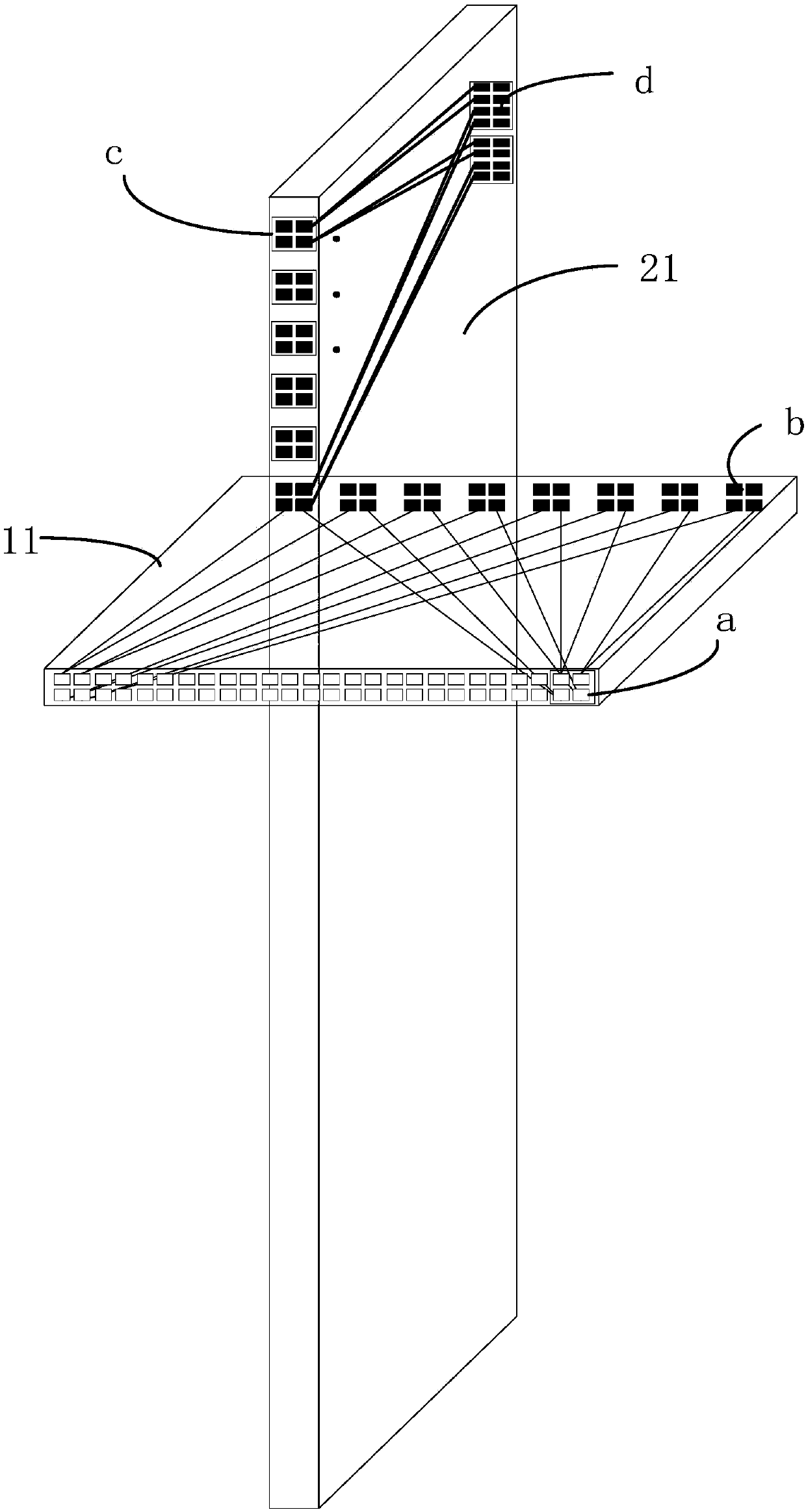 Optical backplane system, switching system and upgrading method of switching system