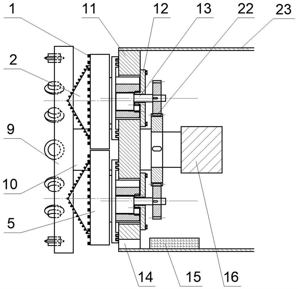 Rectangular shield tunneling machine with Lelo triangular auxiliary cutter head