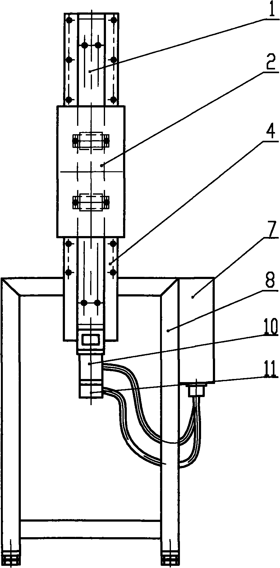 Wave height recorder and accelerometer double-purpose calibration device