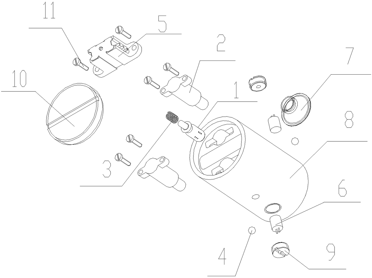 Memory alloy constrained detonation device