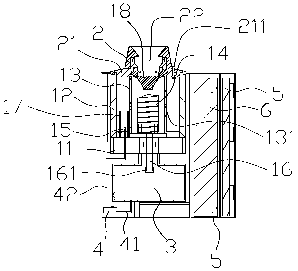 Electronic cigarette capable of automatically detecting E-liquid supply and work method thereof