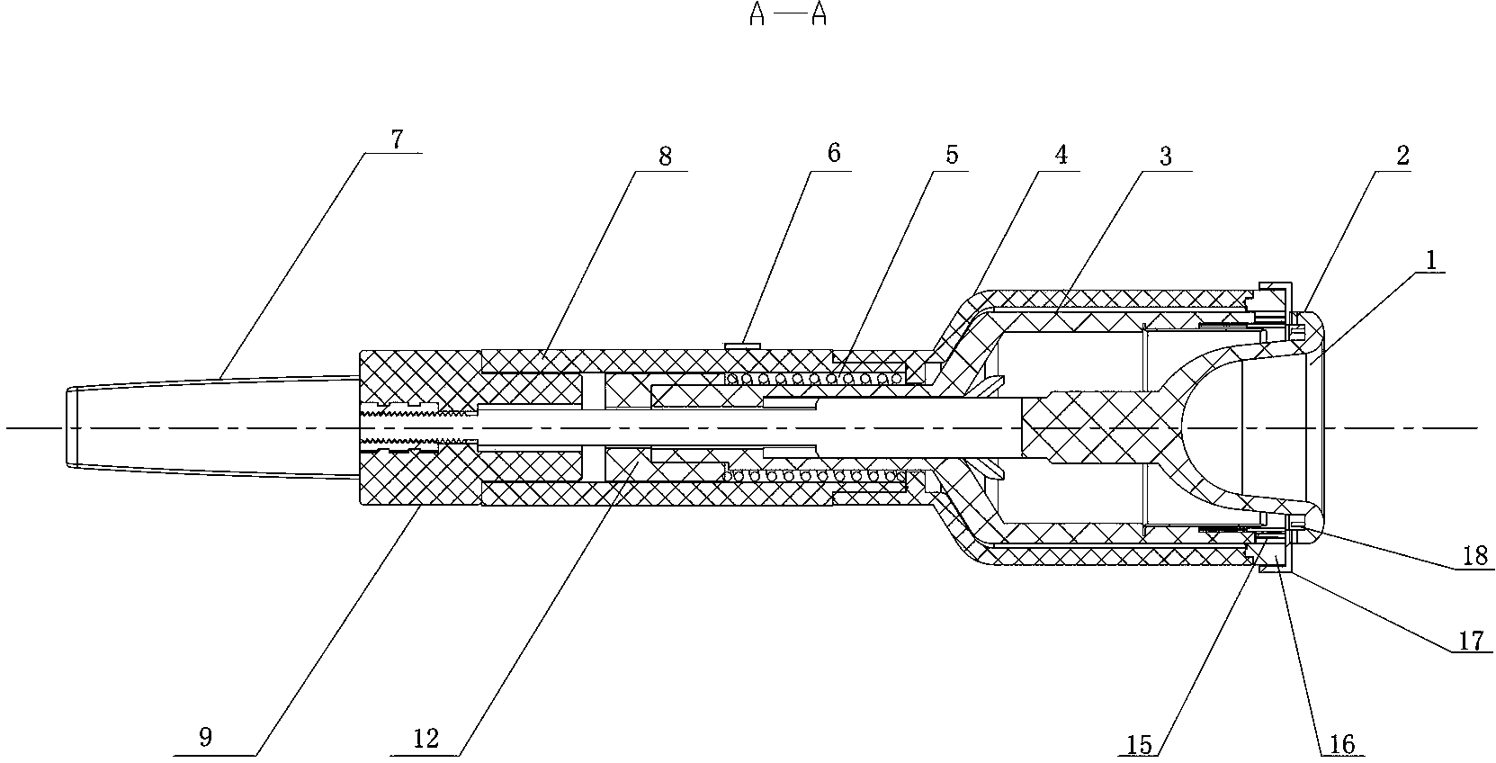 Prepuce cutting stitching instrument