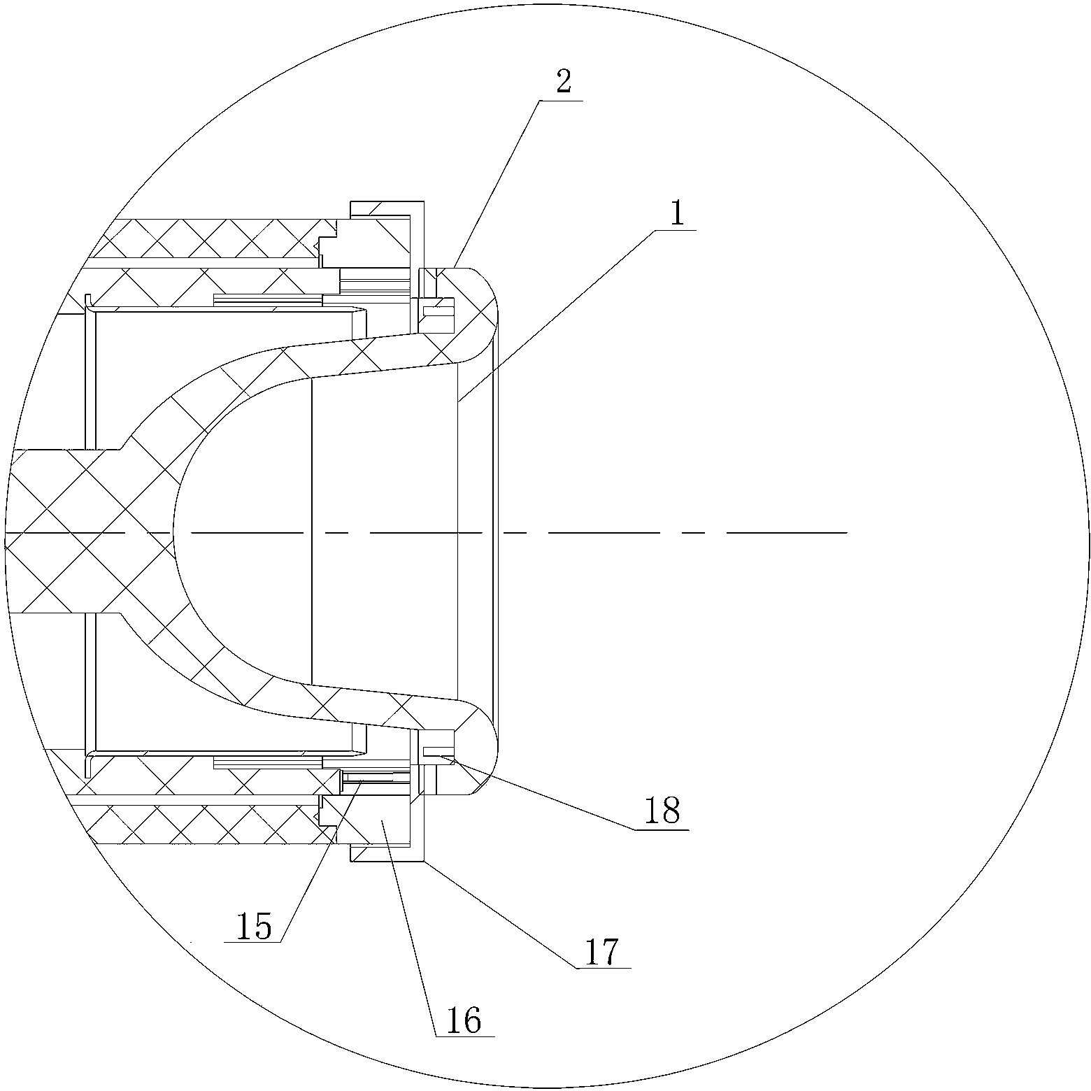 Prepuce cutting stitching instrument