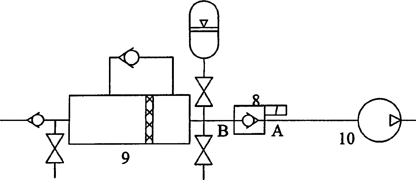 Electric control one-way valve