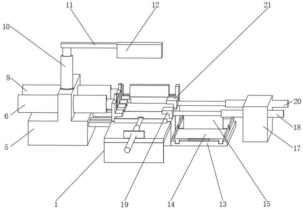 Splicing screen conveying and assembling equipment with scratch detection function