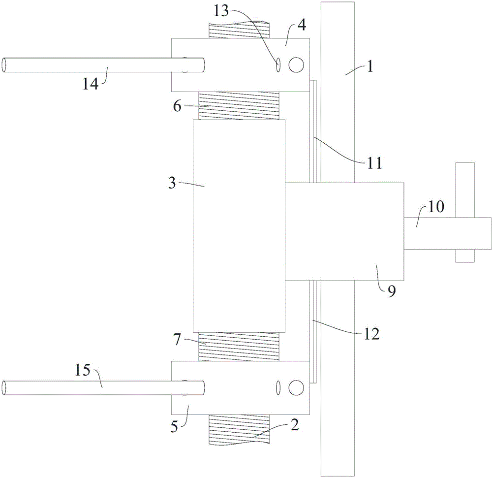 Lateral support pressing mechanism for numerical control bending machine