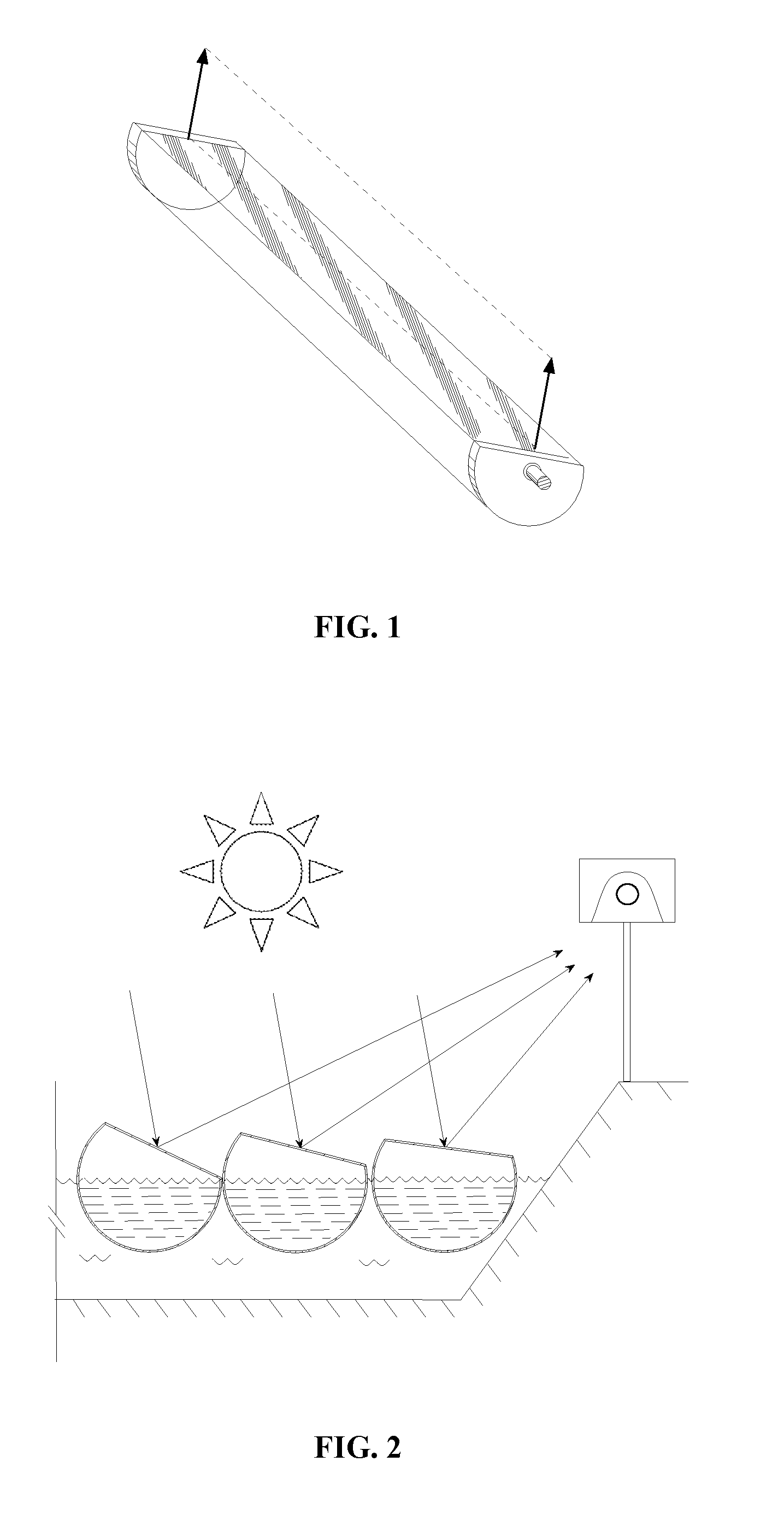 Systems and methods of generating energy from solar radiation