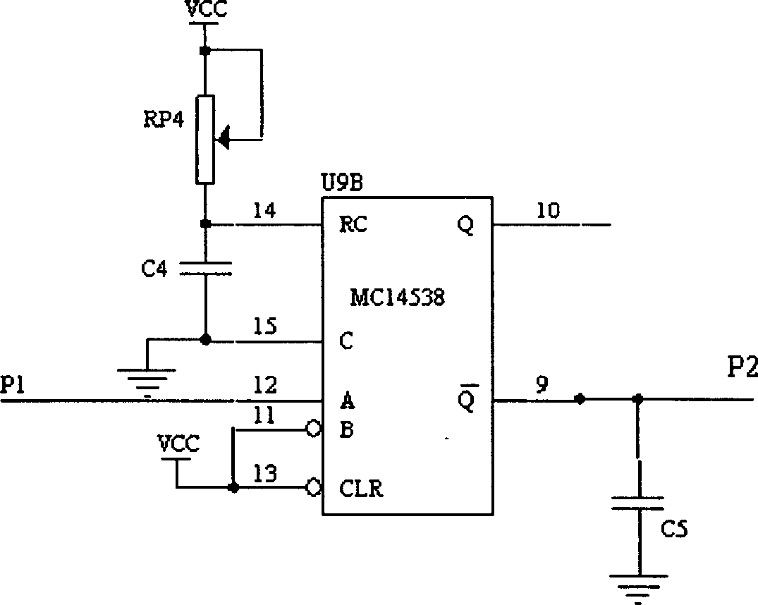 Resonance switch driving controlling and protecting circuit