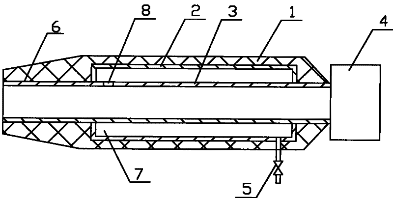 Condensing resistant method and device of tobacco humidifying duct device