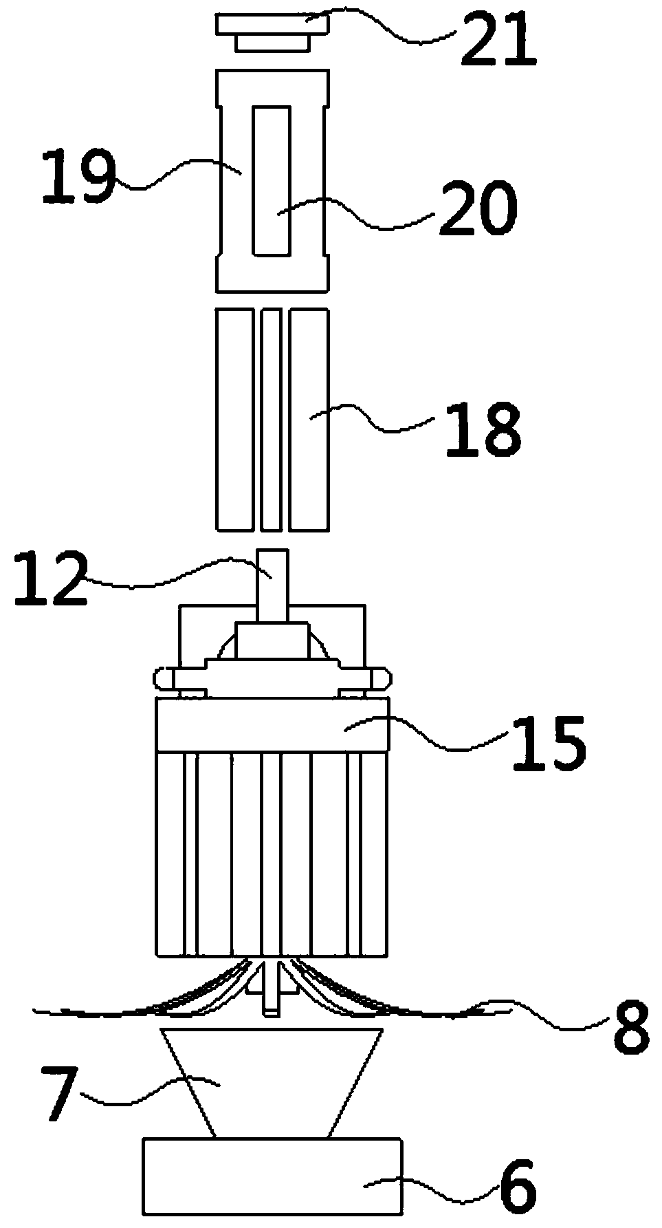 LED automobile lamp heat dissipation device