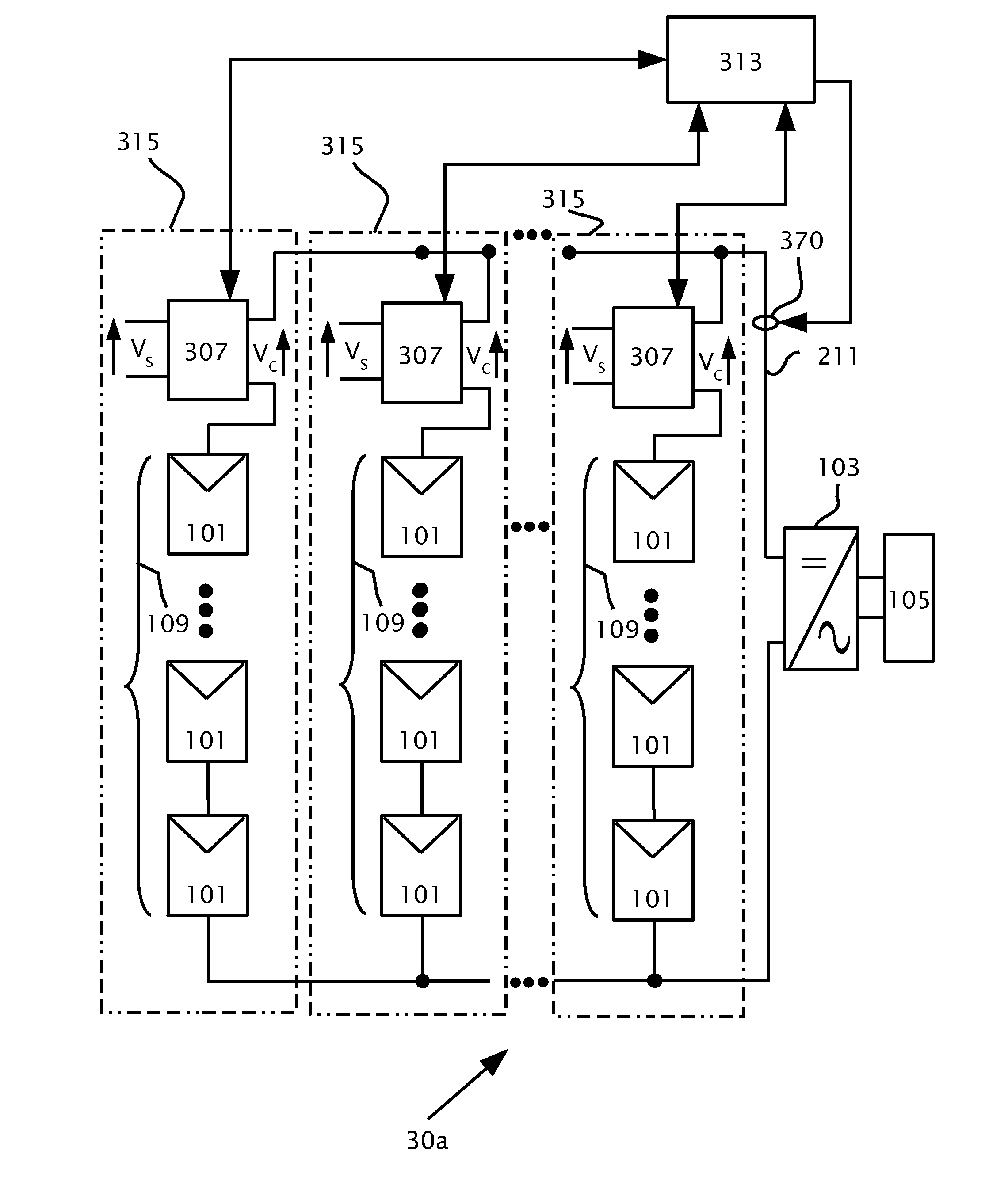 Maximizing Power in a Photovoltaic Distributed Power System