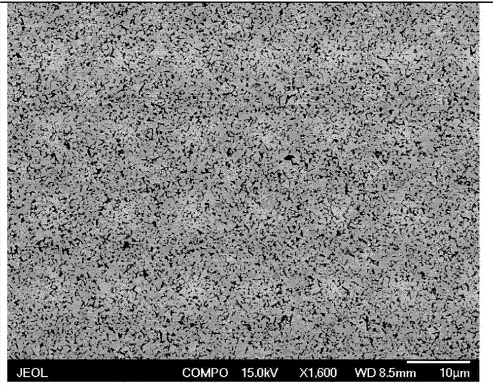 Hard alloy for low-load high-speed punching precision mold and preparation method thereof