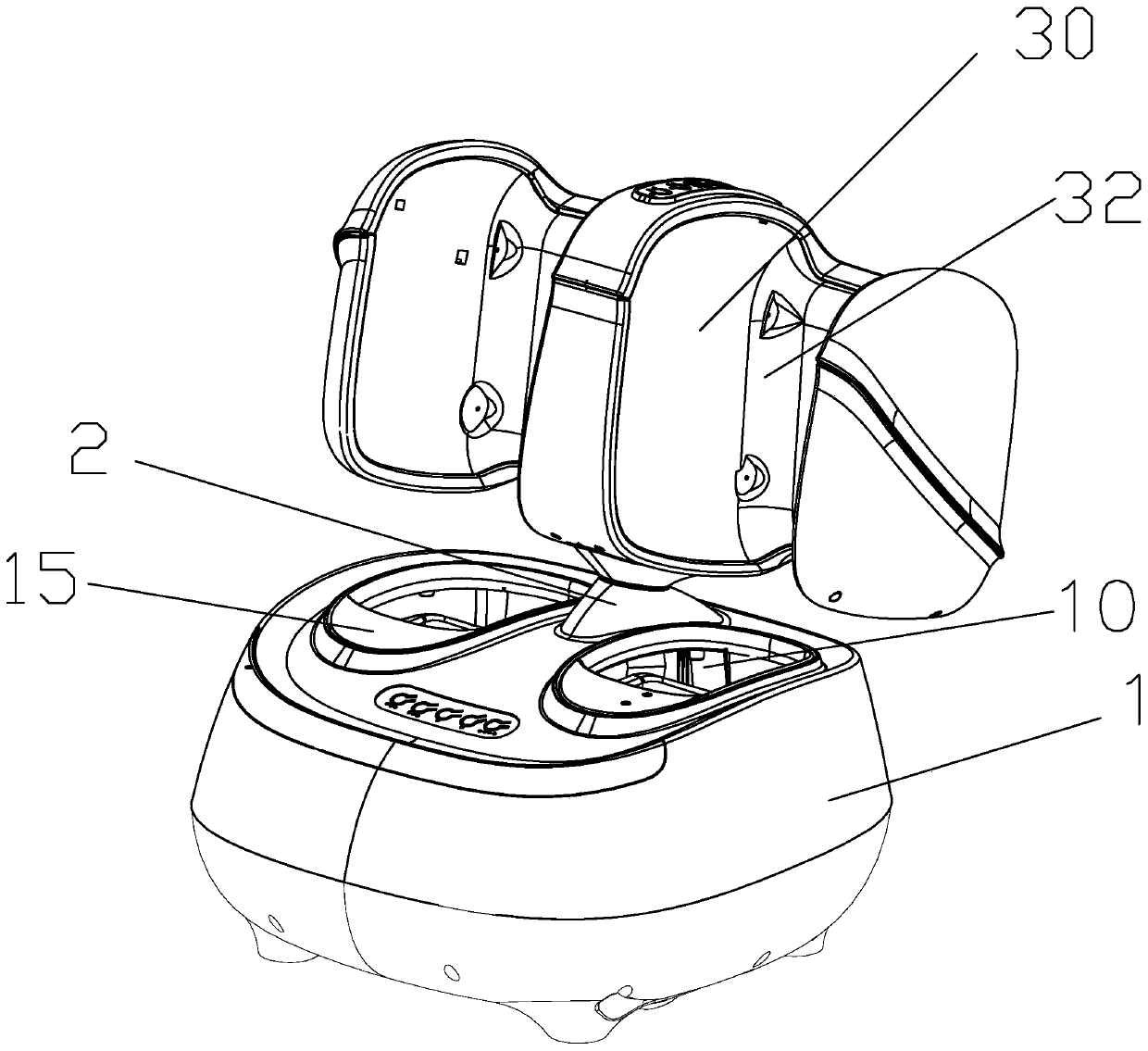 Lower limb massage device