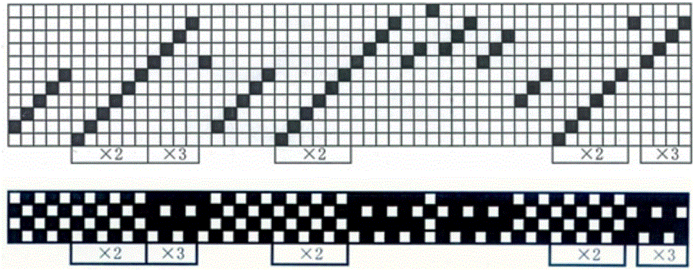 Production technology of yarn-dyed warp-wise tubular fabric