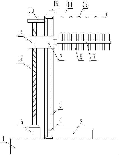 Screen window surface dust quick cleaning device and its using method