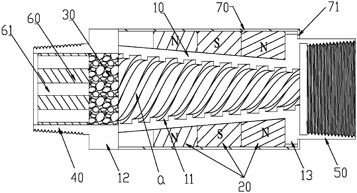 Plasma magnetic field tube