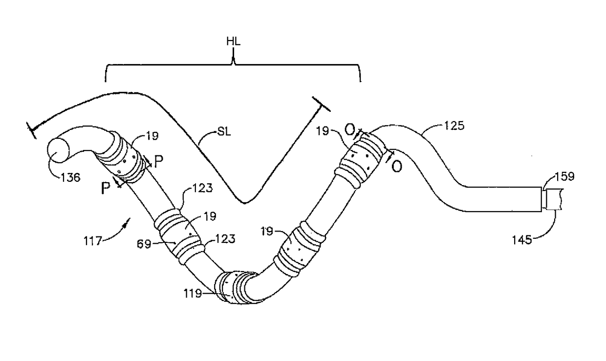 Catheter with helical end section for vessel ablation