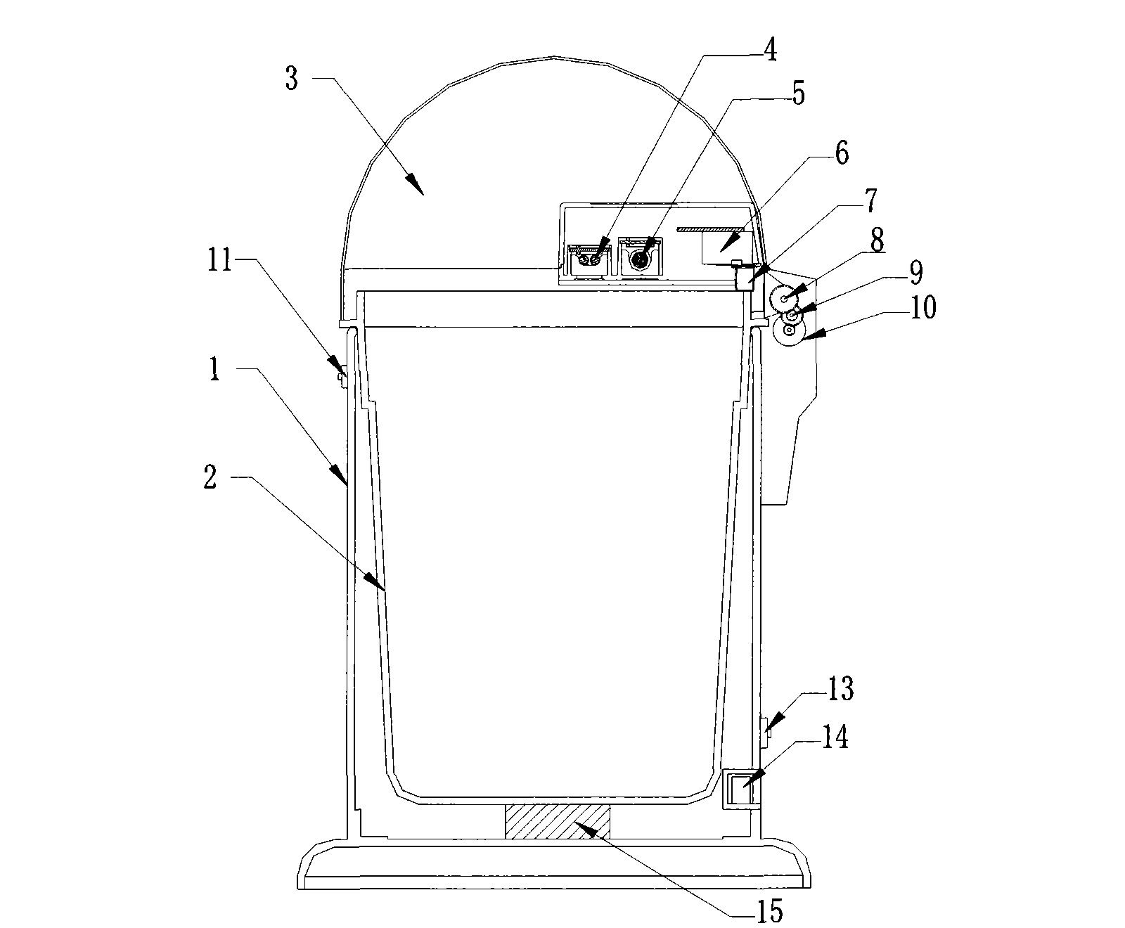 Sterilization garbage bin