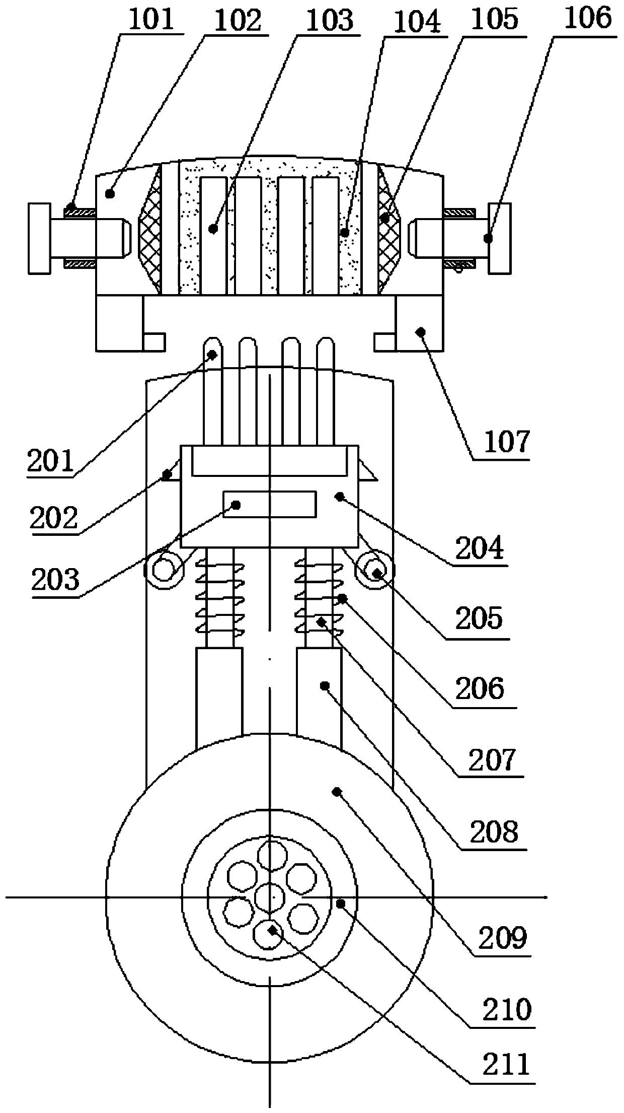 Multi-interface SFP network communication connector and production process thereof